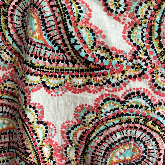 Spring colored paisley capris - Picture 6 of 6